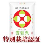 山形県産「雪若丸」特別栽培米5kg（8割減農薬）